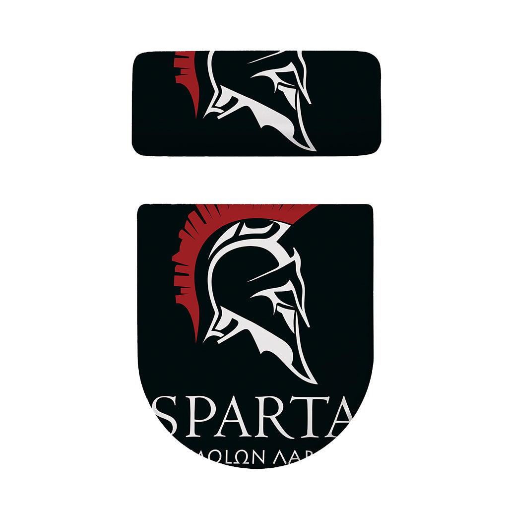 Spartan Molon Labe Print Toilet Lid And Tank Cover Set