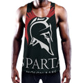 Spartan Molon Labe Print Men's Workout Tank Top