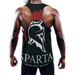 Spartan Molon Labe Print Training Tank Top