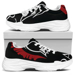 Spartan Molon Labe Print White Chunky Shoes