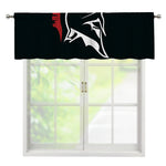 Spartan Molon Labe Print Window Valance