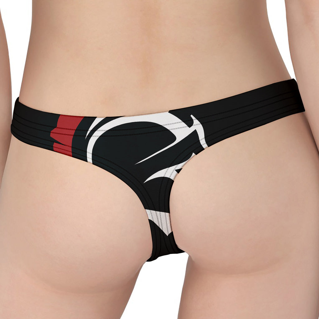 Spartan Molon Labe Print Women's Thong