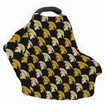 Spartan Warrior Helmet Pattern Print Baby Seat Cover