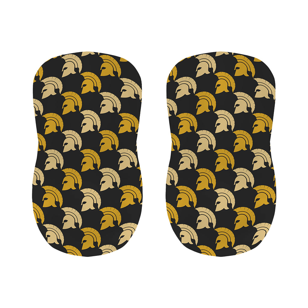 Spartan Warrior Helmet Pattern Print Bar Stool Covers