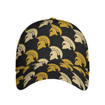 Spartan Warrior Helmet Pattern Print Baseball Cap