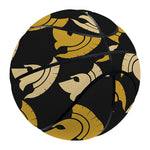 Spartan Warrior Helmet Pattern Print Basketball