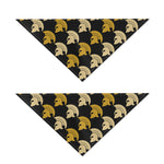 Spartan Warrior Helmet Pattern Print Dog Bandana