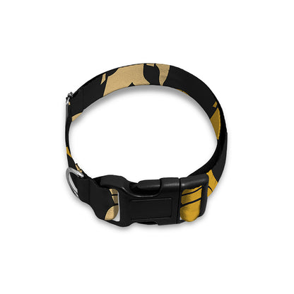 Spartan Warrior Helmet Pattern Print Dog Collar