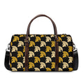 Spartan Warrior Helmet Pattern Print Duffel Bag