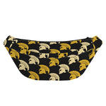 Spartan Warrior Helmet Pattern Print Fanny Pack