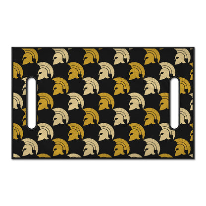 Spartan Warrior Helmet Pattern Print Golf Cart Seat Cover