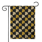 Spartan Warrior Helmet Pattern Print House Flag