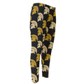 Spartan Warrior Helmet Pattern Print Men's Compression Pants