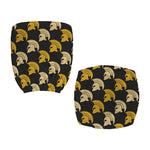 Spartan Warrior Helmet Pattern Print Office Chair Cover