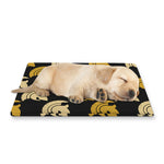 Spartan Warrior Helmet Pattern Print Pet Cooling Mat Cover