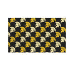 Spartan Warrior Helmet Pattern Print Polyester Flag