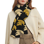 Spartan Warrior Helmet Pattern Print Scarf