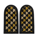 Spartan Warrior Helmet Pattern Print Skillet Handle Cover