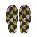 Spartan Warrior Helmet Pattern Print Slippers