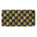 Spartan Warrior Helmet Pattern Print Towel