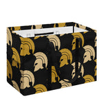 Spartan Warrior Helmet Pattern Print Utility Tote Bag