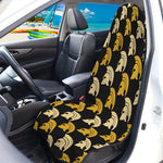 Spartan Warrior Helmet Pattern Print Waterproof Car Seat Cover