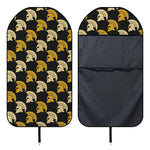 Spartan Warrior Helmet Pattern Print Waterproof Car Seat Cover