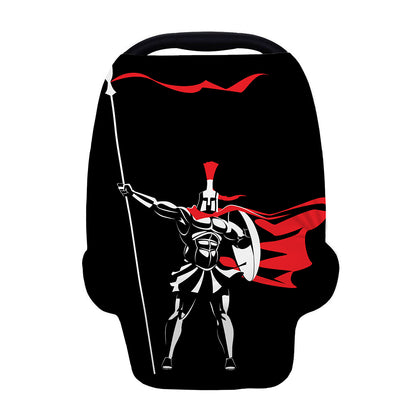 Spartan Warrior Print Baby Seat Cover