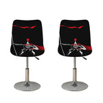 Spartan Warrior Print Bar Stool Covers