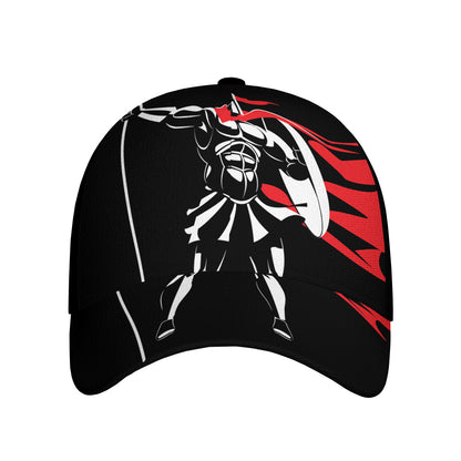 Spartan Warrior Print Baseball Cap