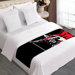 Spartan Warrior Print Bed Runner