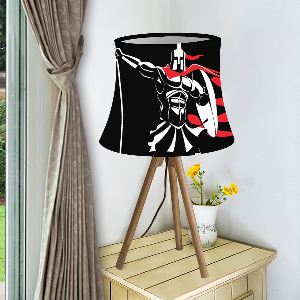 Spartan Warrior Print Bell Lamp Shade