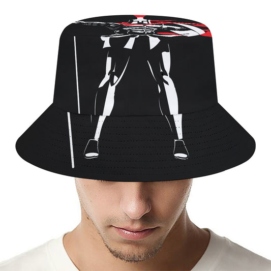 Spartan Warrior Print Bucket Hat