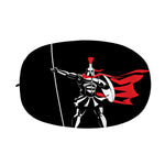 Spartan Warrior Print Car Side Mirror Covers