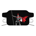 Spartan Warrior Print Car Windshield Snow Cover