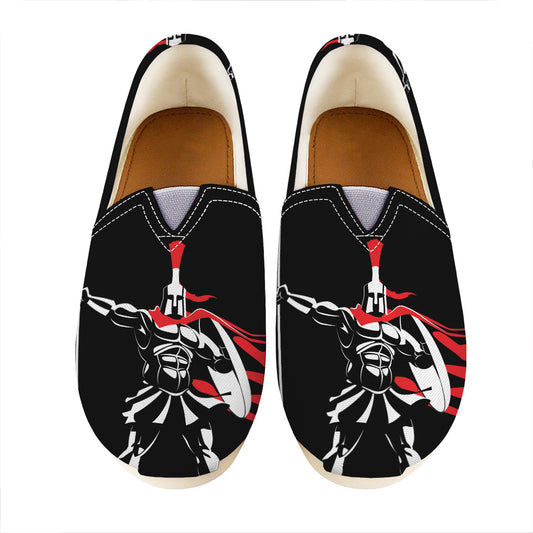 Spartan Warrior Print Casual Shoes