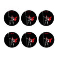 Spartan Warrior Print Coaster Set