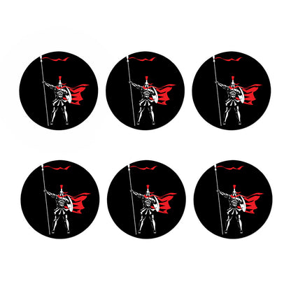 Spartan Warrior Print Coaster Set