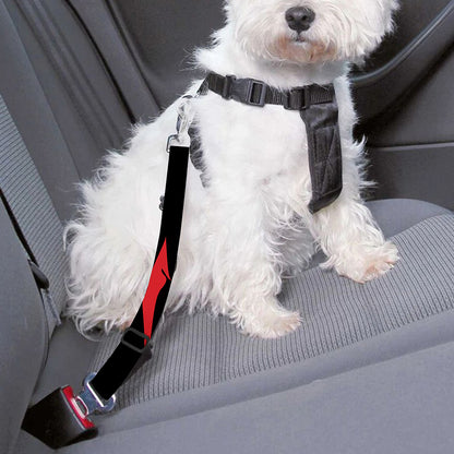 Spartan Warrior Print Dog Seat Belt