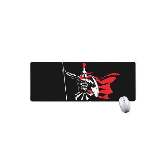 Spartan Warrior Print Extended Mouse Pad