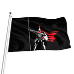 Spartan Warrior Print Flag