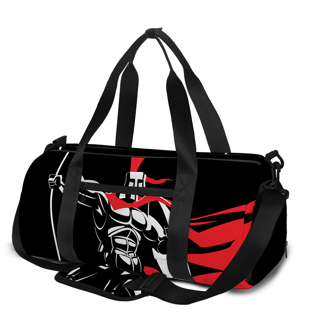 Spartan Warrior Print Gym Bag