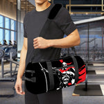 Spartan Warrior Print Gym Bag