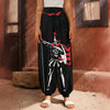 Spartan Warrior Print Harem Pants