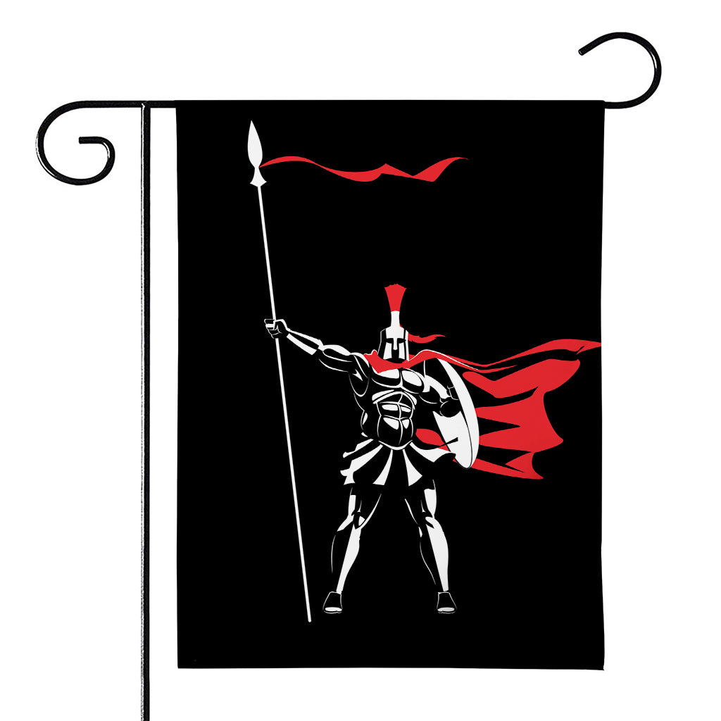 Spartan Warrior Print House Flag