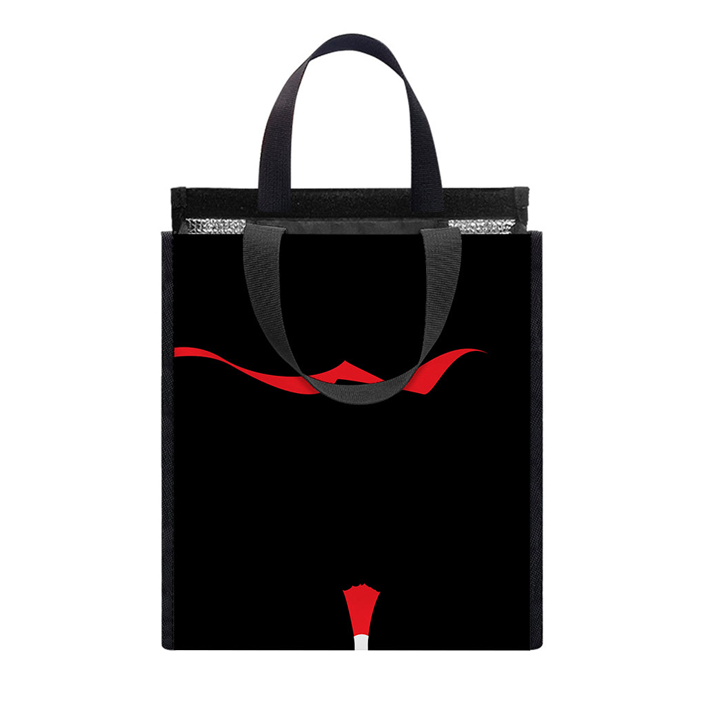 Spartan Warrior Print Insulated Lunch Tote