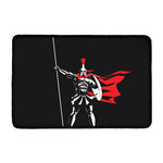 Spartan Warrior Print Kitchen Mat