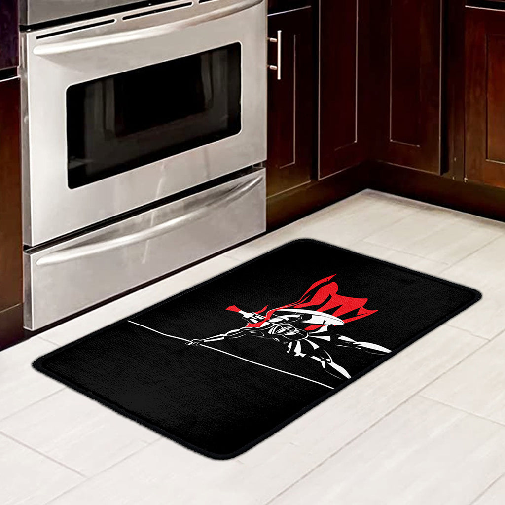 Spartan Warrior Print Kitchen Mat