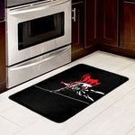 Spartan Warrior Print Kitchen Mat