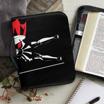 Spartan Warrior Print Leather Bible Cover